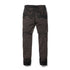 917PAM2-BW Dark Brown / Destroyed Biker Pants